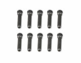 Mr. Gasket competition wheel stud set 1/2-20 thread black steel 4311