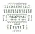 Mr. Gasket deluxe engine bolt kit chrome Chevy 5001