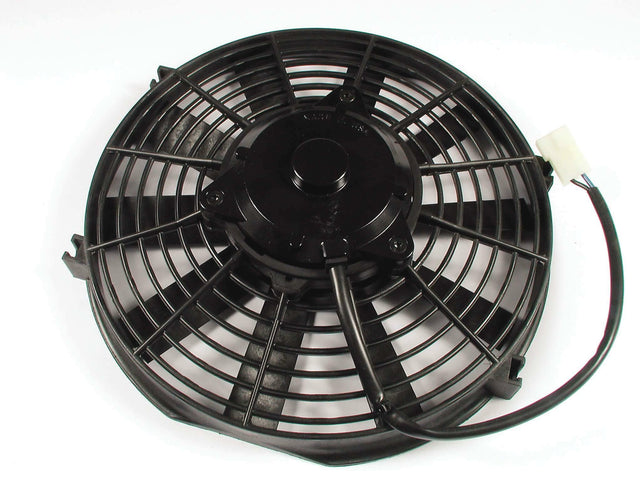 Mr. Gasket electric cooling fan reversible 12 inch diameter CFM 1986 black 1400