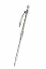 Mr. Gasket engine oil dipstick and tube braided stainless steel Chevy polished aluminum 9705G