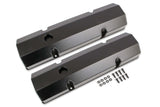 t Mr. Gasket Fabricated Aluminum Valve Covers - Black Finish - 6818BG Mr. Gasket