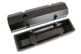 t Mr. Gasket Fabricated Aluminum Valve Covers - Black Finish - 6818BG Mr. Gasket
