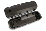 Mr. Gasket fabricated aluminum valve covers black finish 6832BG BBC Ford Chevy 2493