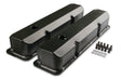 Mr. Gasket fabricated aluminum valve covers black finish 6876BG Ford 2493