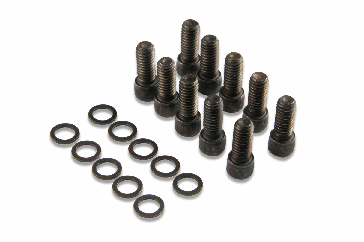 Mr. Gasket fabricated aluminum valve covers black finish 6876BG Ford 2493