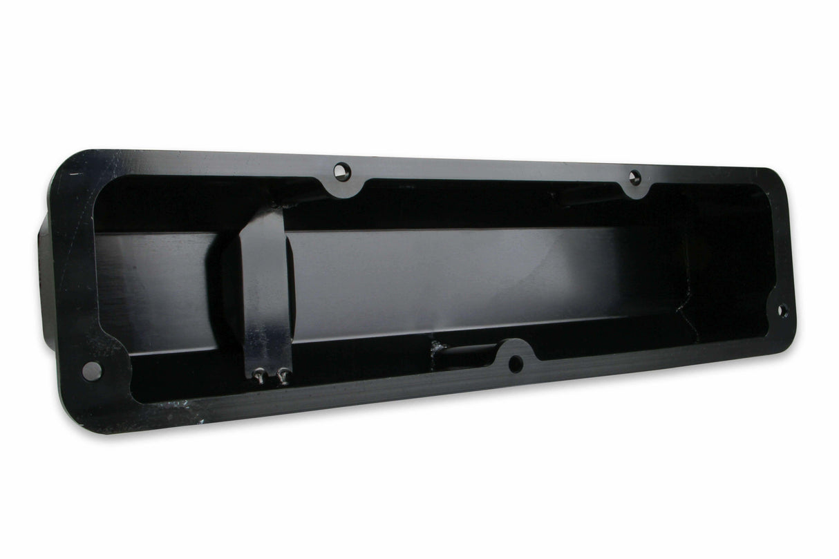Mr. Gasket fabricated aluminum valve covers black finish 6876BG Ford 2493