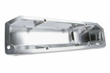 Mr. Gasket fabricated aluminum valve covers silver finish Ford black 6864G