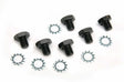 Mr. Gasket flexplate bolts 7/16 10 x 1/2 inch 6712MRG black steel 2493