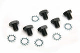 Mr. Gasket flexplate bolts 7/16 10 x 1/2 inch 6712MRG black steel 2493