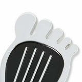 Mr. Gasket foot print gas pedal pad aluminum chrome and painted black trim 9645