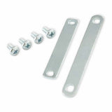 Mr. Gasket foot print gas pedal pad aluminum chrome and painted black trim 9645