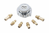 t Mr Gasket Fuel Pressure Regulator 9710; 1-6 psi Returnless Chrome for Gasoline Mr. Gasket