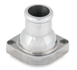 Mr. Gasket GM LS water neck straight polished finish 2671NA LS engine Chevy black aluminum 2493