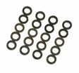 Mr. Gasket head bolt washers 87A black zinc steel 2493