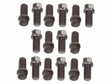 Mr. Gasket header bolts 3/8 16 x 3/4 inch hex head set of 16 black steel 919G