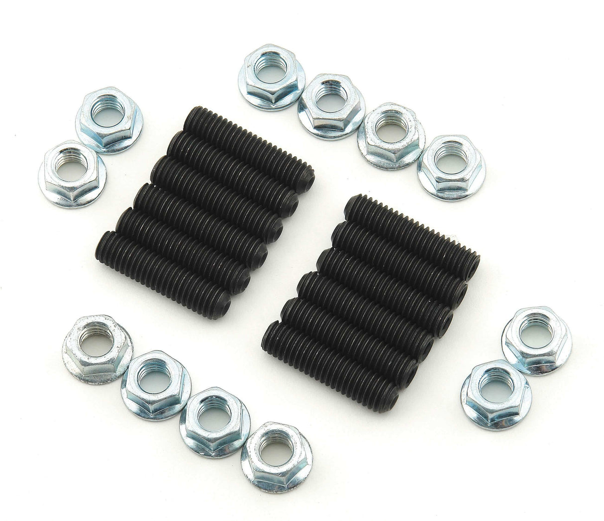 Mr. Gasket header stud kit black steel 6312