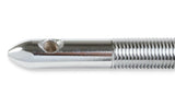 Mr. Gasket hood or deck pin kit competition with lanyards chrome steel 1616