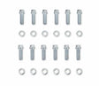 Mr. Gasket intake manifold bolt set Chevy zinc 6091