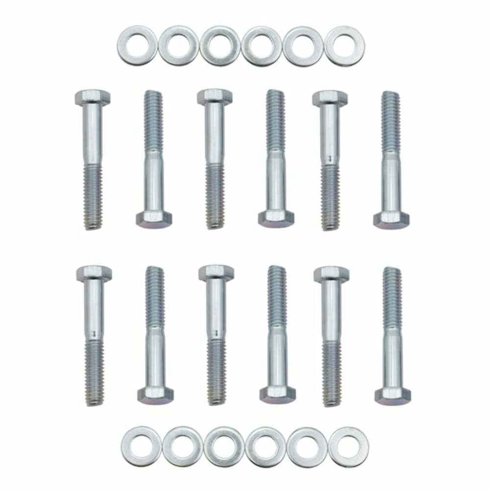 Mr. Gasket intake manifold bolt set Ford zinc aluminum steel 958G