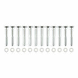 Mr. Gasket intake manifold bolt set Ford zinc aluminum steel 958G