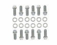 Mr. Gasket intake manifold bolt set chrome 12 point Chevy 5003