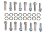 Mr. Gasket intake manifold bolt set socket head Chevy zinc aluminum steel 957G