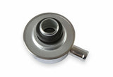 Mr. Gasket logo push in chrome valve cover breathers steel