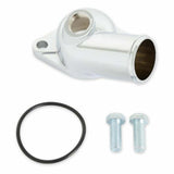 Mr. Gasket O ring style chrome water neck Chevy polished 2557