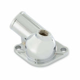Mr. Gasket O ring style chrome water neck Chevy polished 2557