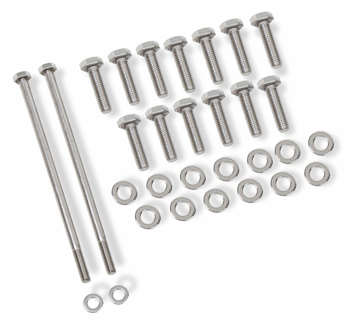 t Mr. Gasket Oil Pan Bolt Set - Polished Stainless Steel - 60851G Mr. Gasket