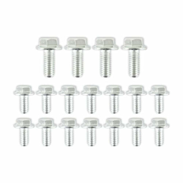 Mr. Gasket oil pan bolts 6085MRG Chevy zinc steel 2493