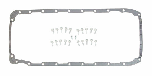 Mr. Gasket oil pan gasket molded rubber Chevy steel 6663G