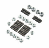 Mr. Gasket oil pan stud kit Chevy black zinc 6315