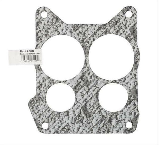 Mr. Gasket performance carburetor base gasket 4hole bulkpackaged w/upc label 56G 2493