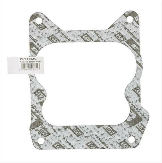 t Mr. Gasket Performance Carburetor Base Gasket - Open Center - Bulk w/ UPC 56AG Mr. Gasket