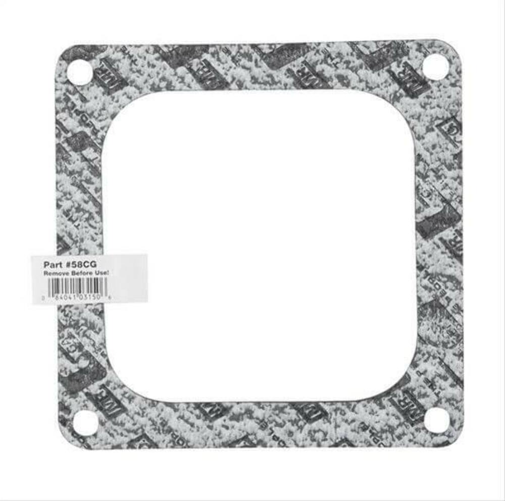 Mr. Gasket performance carburetor base gasket open center bulk w/ UPC 58CG 2493