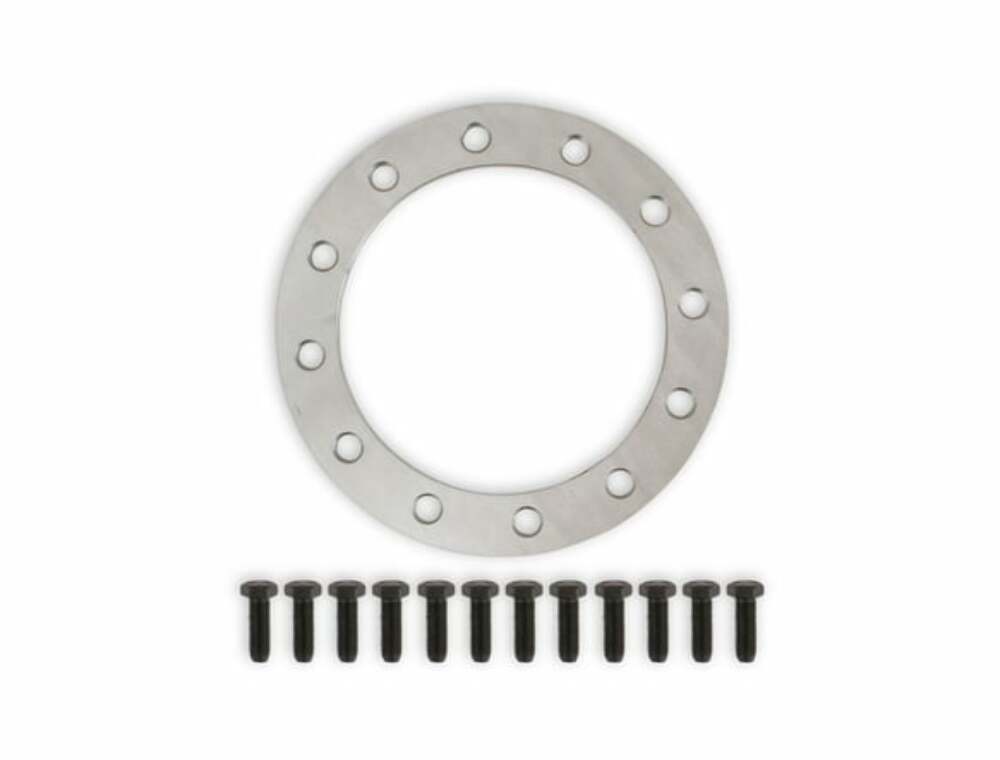 Mr. Gasket ring gear spacer with bolts Chevy black steel 902A