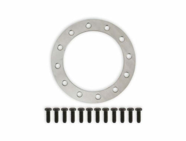 Mr. Gasket ring gear spacer with bolts Chevy black steel 902A