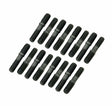 Mr. Gasket rocker arm studs screw in 3/8 inch Chevy black steel 1076