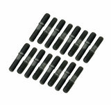 Mr. Gasket rocker arm studs screw in 3/8 inch Chevy black steel 1076