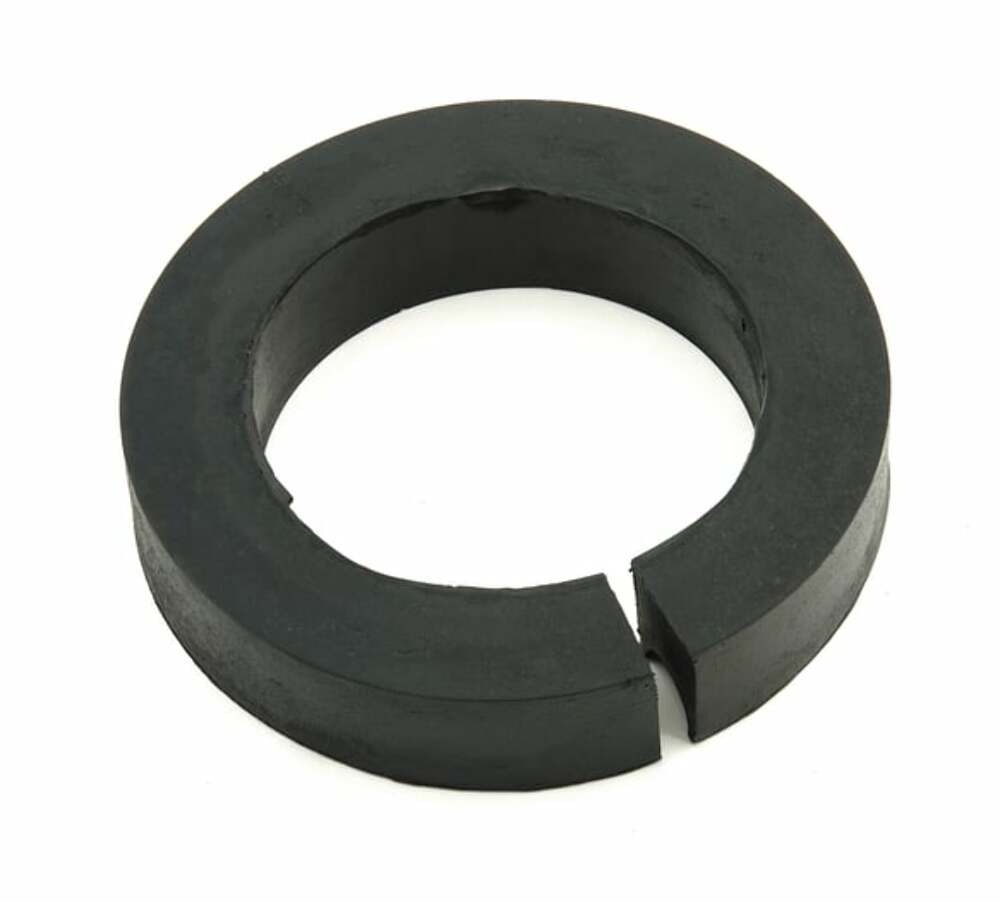 Mr. Gasket rubber coil spring spacer black 1285