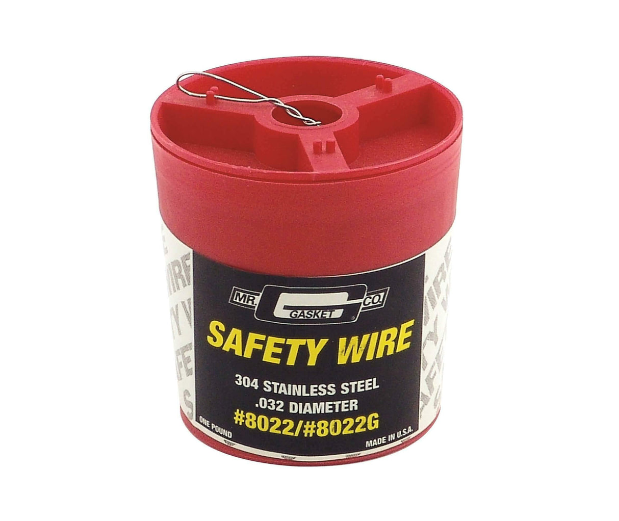 Mr. Gasket safety wire 032 inch diameter stainless steel 8022G
