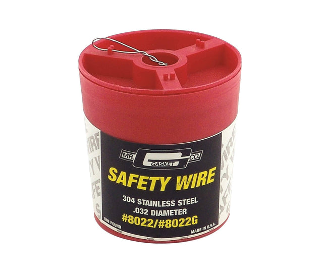 Mr. Gasket safety wire 032 inch diameter stainless steel 8022G