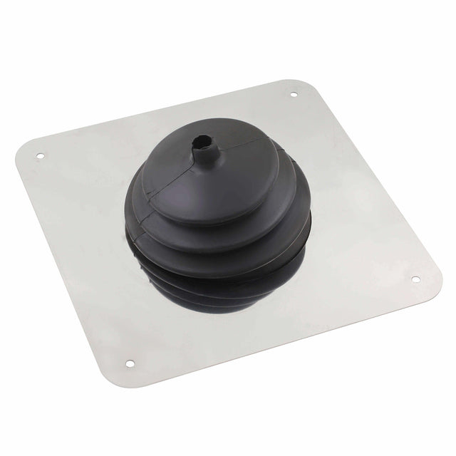 Mr. Gasket shifter boot chrome black 1650