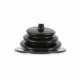 Mr. Gasket shifter boot chrome black 1651