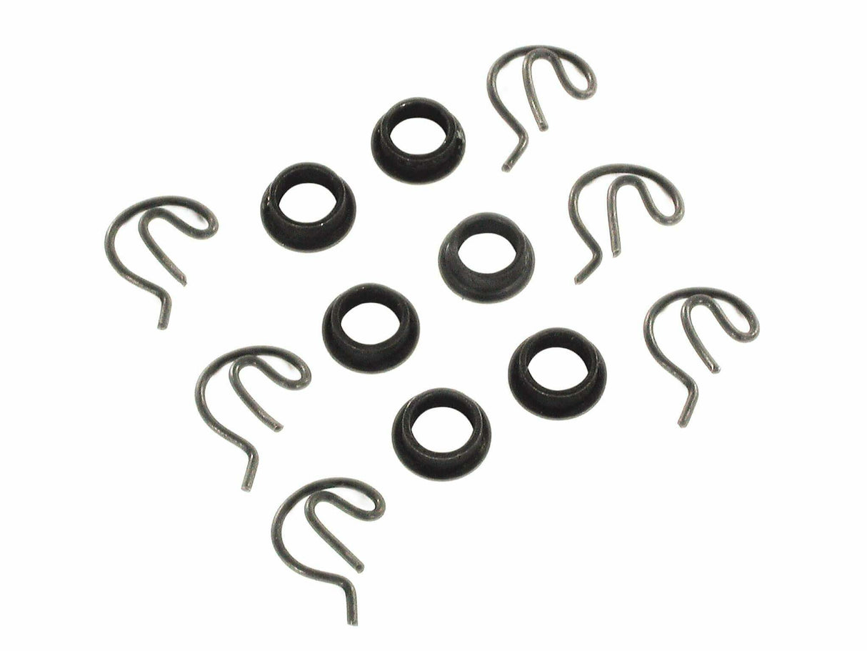 Mr. Gasket shifter bushing kit steel clips and bushings 11 2493