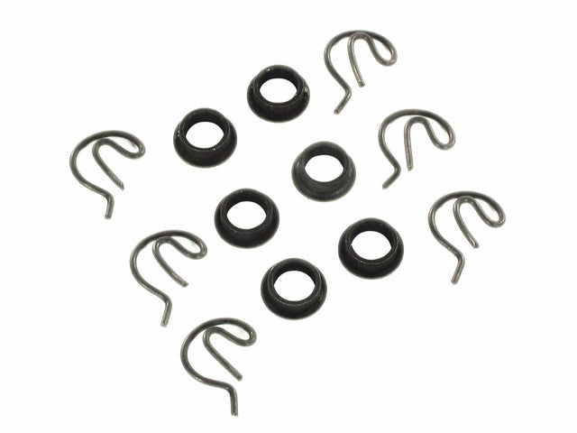 Mr. Gasket shifter bushing kit steel clips and bushings 11 2493