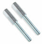Mr. Gasket shock extensions 3 1/2 inch 3/8-24 thread zinc steel 1290