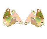 Mr. Gasket solid steel motor mounts long Chevy zinc rubber 3672