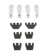 t Mr Gasket Spark Plug Wire Holder 6015; Chrome w/ Black Separator for 8mm Wires Mr. Gasket